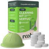 Kit Roobi de limpieza Vertuoline mostrando el conjunto completo y su uso probable.