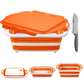 ROTTOGOON cubeta plegable con tapa, ideal para marinar y transportar