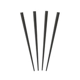 Royal palillo prisma 4 pulgadas negro para brochear aperitivos fríos
