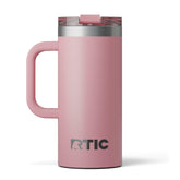 RTIC taza de viaje con interior cerámico para sabor limpio.