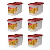 Rubbermaid, base transparente con graduación para medir porciones.