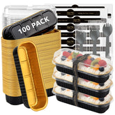 Ruckae mini molde para hornear con tapa, porciones listas para servir.