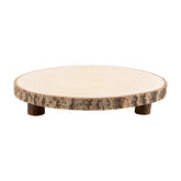 Ruizhihu bandeja-pastel-madera-10-11-pulgadas, centro elegante para bodas