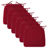 Cojín Ruqmuis para silla con diseño D, 2 pulgadas de grosor, cómodo