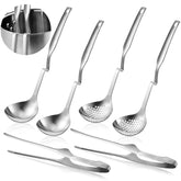 RXLWYUNLAE cucharones para olla caliente, sirven sopas con precisión.