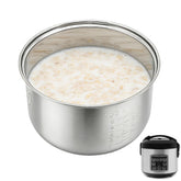 Olla interna RXZHZYM de acero inoxidable compatible con ARC-914SBD y ARC-994SG para olla arrocera