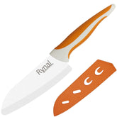 Cuchillo cerámico Rynal de 5,5 pulgadas, filo afilado para cortes precisos.