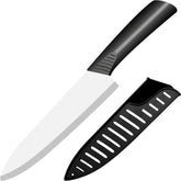 Cuchillo cerámico Rynal con hoja afilada para cortes precisos.