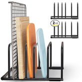 Organizador SAGLAU para 5 ranuras mantiene tablas de cortar ordenadas y accesibles