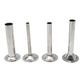 Saihisday tubos embutidora acero inoxidable 1 ¼ pulgada para rellenos uniformes