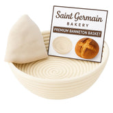Saint Germain Bakery: banneton redondo de 8 pulgadas para pan artesanal perfectamente formado