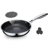 Sakamosh sarten 8 pulgadas interior ceramico antiadherente para cocinar con menos aceite