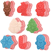 Sakolla cortador galletas jengibre niño, ideal para galletas temáticas y juego en familia.