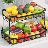 Frutero Sakugi para mostrador con gancho para platano removable mantiene las bananas frescas