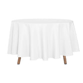 Mantel sancua redondo de 90 pulgadas, protege la mesa y aporta elegancia al comedor.