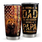 Sandjest Dad Tumbler con diseño ergonómico para un agarre cómodo durante actividades