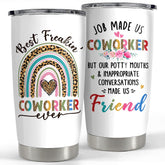 SANDJEST vaso térmico de 20oz con aislamiento duradero para bebidas calientes o frías.