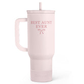 SANDJEST vaso termo 40oz con mango para llevar bebidas frías o calientes