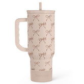 SANDJEST vaso con asa y pajilla, cómodo para transportar bebidas a diario.