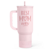 Sandjest vaso térmico 40oz con asa, ideal para viajar con café caliente
