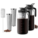 Jarra Scidea para café frío de 64oz, lista para preparar en casa.