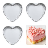 SEEYAURO molde de corazon de 8 pulgadas para pasteles y decoracion