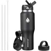 Botella SENDESTAR 40oz para enfriar 48 horas, ideal para actividades al aire libre.