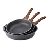 SENSARTE sarten antiadherente granito 9,5 pulgadas para huevos deslizantes.