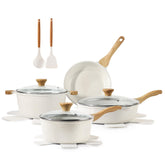 SENSARTE sartén cerámica antiadherente de 9-5-pulgadas, ideal para cocinar con menos aceite.