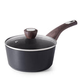 SENSARTE sartén con tapa 1,5 cuartos ideal para salsas y cocciones ligeras
