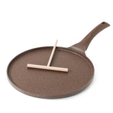 SENSARTE Sarten Crepes 12 Pulgadas, antiadherente para crepes suaves con poco aceite.