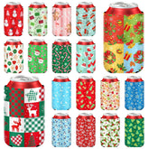 SEPGLITTER muneco-nieve funda lata con aislamiento termico festivo