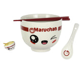 Seven Times Six maruchan ramen tazón con rostro lindo para ramen