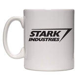 Taza Seven Times Six de cerámica con logotipo Stark Industries, ideal para café diario.