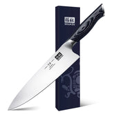 SHAN ZU cuchillo chef 8 pulgadas, hoja japonesa para cortes precisos en la cocina.