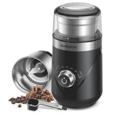 SHARDOR molino de cafe frente, molienda uniforme para espresso.