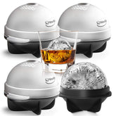 Moldes Shefio para whisky: hielo esférico de 2,5 pulgadas para enfriar sin diluir.