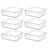 ShelfShaper contenedores plásticos transparentes para cocina, fáciles de ver y organizar.