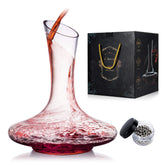 SHIGOO decantador de vino en cristal sin plomo, ideal para decantar y realzar aromas