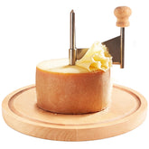 Rizador de queso ShinianYa: rosas decorativas para tete de moine
