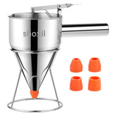 Dispenser de masa Shoxil 20oz con soporte para un vertido preciso