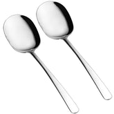Cucharas de servicio SIAIQIANG extra grandes para ensaladas y guarniciones