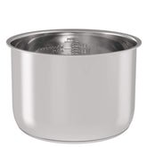 SICHEER olla interna de acero inoxidable para Ninja Foodi 8 qt, distribución uniforme del calor