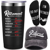 Set de jubilación Sieral: taza aislada para bebidas, ideal para mañanas sin prisas.