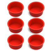 SILIVO molde pastel mini 4 pulgadas, desmolde suave para pasteles.