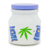 Frasco de vidrio Silver Buffalo con Towelie para snacks