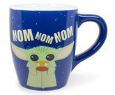 Silver Buffalo Niño Nom frente, taza grande para café diario