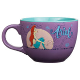 Taza cerámica Silver Buffalo Ariel de 24 onzas lista para bebidas grandes.