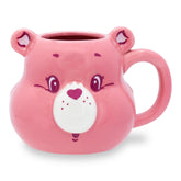Taza cerámica 3D Cheer Bear de Silver Buffalo, perfecta para café diario.