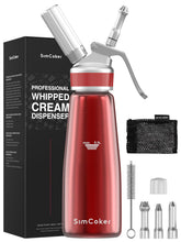 SimCoker espumador nata 500ml para nata cremosa en casa